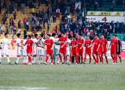 国内足球联赛的一场激烈较量